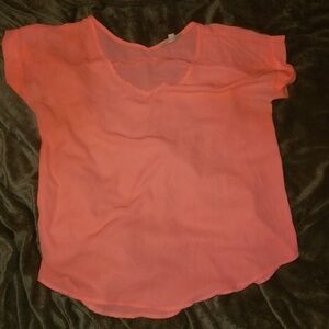 Neon Pink top